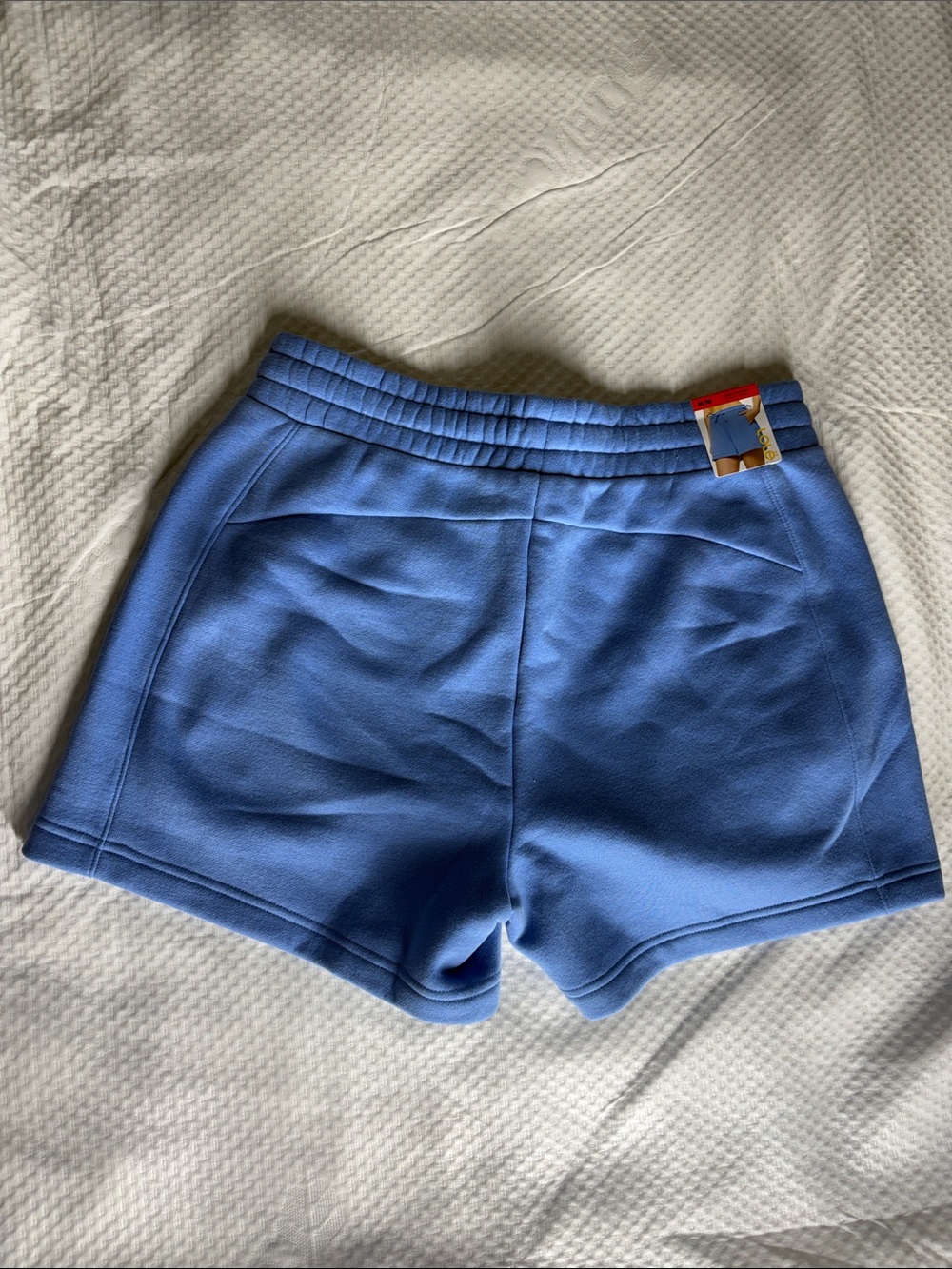 Lole Light Blue Athletic Fleece Shorts